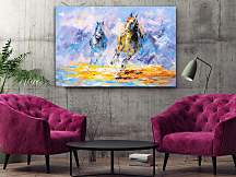 Obraz Maľované kone 2019